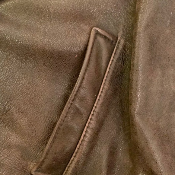 Timberland Men's Leather Jacket 3XL - Picture 6 of 9